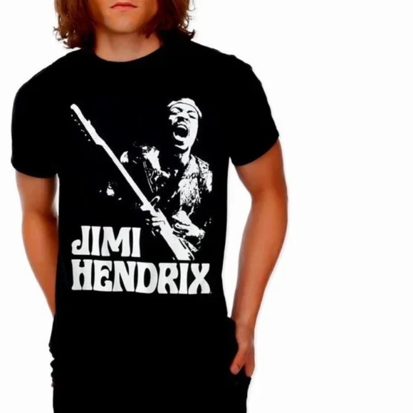NEW Jimi Hendrix Jamming blues rock Official T-Shirt Medium Oversized NWT - Picture 1 of 8